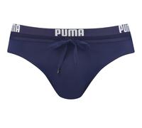 PUMA Swim Logo Brief Badehose Herren 01 - navy S