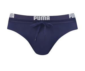PUMA Swim Logo Brief Badehose Herren 01 - navy XXL
