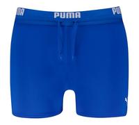 Badehose PUMA "PUMA SWIM MEN LOGO TRUNKS", Herren, Gr. M, N-Gr, ultra blau, Web, Obermaterial: 80% Polyamid, 20% Elasthan, Badehosen Badehose, elastischer Logobund mit integriertem Kordelzug (93789438