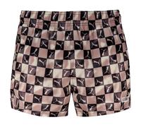 Badeshorts PUMA "PUMA SWIM MEN PRINTED CAT SHORT SHORTS", Herren, Gr. L, N-Gr, chocolate braun combo, Web, Obermaterial: 100% Polyester, Badehosen Badeshorts, mit Gummizug und seitlichen Taschen (3081