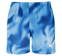Badeshorts PUMA, Herren, Gr. M, N-Gr, blau combo, Web, Obermaterial: 100% Polyester, Badehosen Badeshorts, mit seitlichen Taschen (26416633-M) blau combo