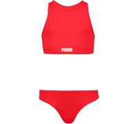 PUMA Swim Racerback Bikini Mädchen 02 - red 140