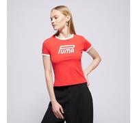FUTURE.PUMA.ARCHIVE Graphic Slim Tee Women, Kleidung, Rot, XS Red