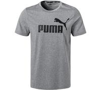PUMA T-Shirt Herren Baumwolle grau, M