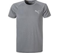 PUMA T-Shirt Herren Baumwolle grau, S