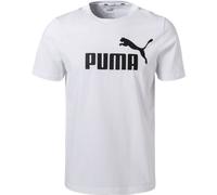 PUMA T-Shirt Herren Baumwolle weiß, S