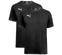 PUMA T-Shirt Kinder 2er Pack Doppelpack - Black - Gr. 164