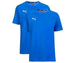 PUMA T-Shirt Kinder 2er Pack Doppelpack - Blue - Gr. 152