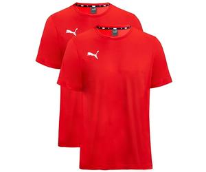 PUMA T-Shirt Kinder 2er Pack Doppelpack - Red - Gr. 152