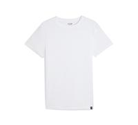 PUMA T-Shirt Everyday Crew Neck Tee Herren 100% Baumwolle Weiß 2er Pack XL