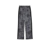 PUMA T7 Leo Luxe AOP Straight op Hose Damen Weiß schwarz, M Damen
