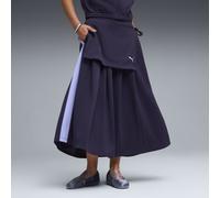 PUMA T7 Midi Faltenrock Damen, Kleidung, Lila, XS Purple