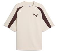 PUMA T7 Big Cat T-Shirt Herren, Kleidung, Weiß, M White