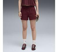PUMA T7 Pintuck Shorts Frauen, Kleidung, Rot, M Red