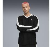 PUMA T7 Relaxed Langarmpolo Herren, Kleidung, Schwarz, XS Black