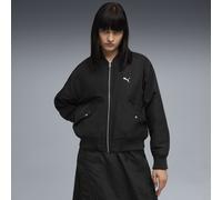 PUMA T7 Satin Bomberjacke Damen, Kleidung, Schwarz, XS
