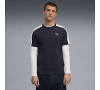 PUMA T7 T-Shirt Herren, Kleidung, Blau, L Blue