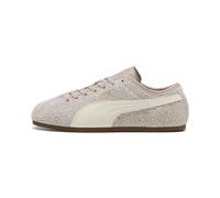 Sneaker PUMA "TACKLE TOPCAT", Damen, Gr. 39, rose latte, frosted ivory, gum, Leder, mehrfarbig, Schuhe Sneaker, aus Leder, leicht profilierte Gummi-Laufsohle, Schnürung (30973102-39) rose latte, frost