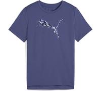 Puma TAD ESS Cat Logo Graphic Mädchen T-Shirt, blau 176