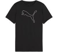 Puma TAD ESS Cat Logo Mädchen T-Shirt, schwarz 152