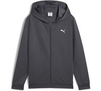 Puma TAD ESS Full Zip Jungen Jacke, grau 140