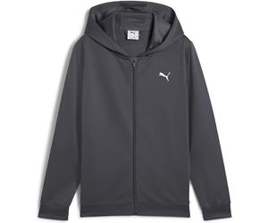 Puma TAD ESS Full Zip Jungen Jacke, grau 140