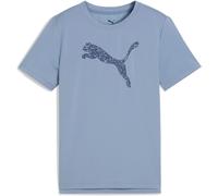 Puma TAD ESS Logo Graphic Mädchen T-Shirt, blau 152
