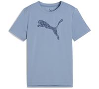 Puma TAD ESS Logo Graphic Mädchen T-Shirt, blau, Gr. 128