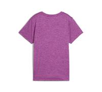 PUMA Unisex W TAD Essential Heather Logo Tee T-Shirts, Wild Berry Heather,