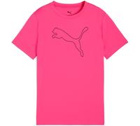 PUMA Tad Essentials Cat Logo Trainingsshirt Mädchen 82 - glowing pink 140