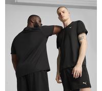 PUMA Unisex M Tad Essentials Solid Cat Tee (Lc Small Cat) T-Shirts, Puma Black, XXL EU