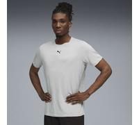 PUMA TAD ESSENTIALS Meliertes T-Shirt mit Cat Logo Herren, Kleidung, Grau, 3XL Gray