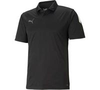 Puma Herren Teamliga Sideline Polo Shirt, Puma Black-Puma White, L EU