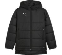 Puma teamADDITIONS Bench Kids Kapuzenjacke 140 schwarz