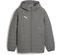 Puma teamADDITIONS Hooded Padded Herren Fußballjacke, grau XXL