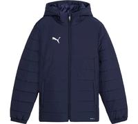 PUMA teamADDITIONS Steppjacke mit Kapuze Kinder 06 - PUMA navy-PUMA silver 116