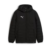 Puma Herren Jacke teamADDITIONS Hooded Padded Jacket 659795-03 L PUMA Black-PUMA Silver