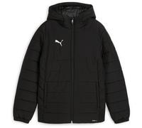 PUMA teamADDITIONS Steppjacke mit Kapuze Kinder 03 - PUMA black-PUMA silver 152