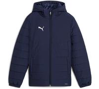 PUMA teamADDITIONS Steppjacke mit Kapuze Kinder 06 - PUMA navy-PUMA silver 152