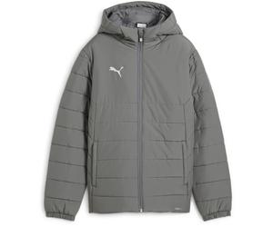 PUMA teamADDITIONS Steppjacke mit Kapuze Kinder 13 - flat medium gray/puma silver 164