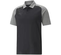 Puma TeamCUP Casuals Herren Poloshirt, schwarz, Gr. S