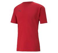 PUMA teamCUP Casual T-Shirt chili pepper/cordovan S