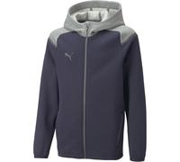 Puma Kinder Kapuzenjacke teamCUP Casuals Hooded Jkt Jr 658425-06 128 Parisian Night