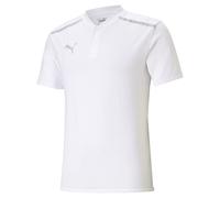 "Puma Teamcup Casuals Polo Poloshirt weiss"