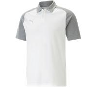 Puma teamCUP Casuals Poloshirt | Herren Damen Weiß L