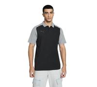 Puma Teamcup Casuals Polo Poloshirt schwarz L