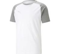 Puma Herren T-Shirt teamCUP Casuals Tee 657992-04 Slim Fit Weiß S
