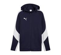 PUMA teamEVOSTRIPE Kapuzenjacke blausilber, XL Herren