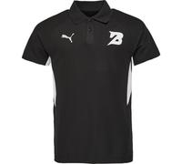 Puma TEAMEVOSTRIPE POLO Herren Poloshirt, schwarz, größe M