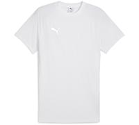 Puma Herren T-Shirt teamEVOSTRIPE Tee 659953-04 L PUMA White-PUMA Silver-Feather Gray